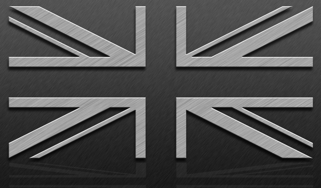 Металлический флаг Британии