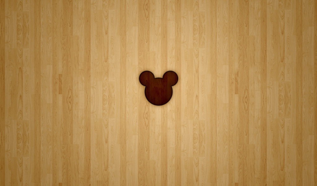 Силуэт Микки мауса