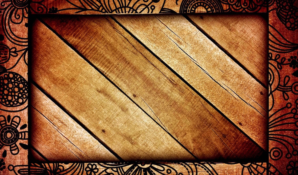 Деревянная рамка