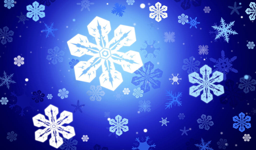 Новогодние снежинки