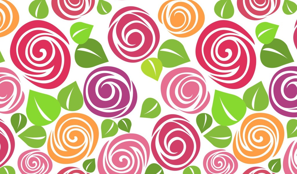 Цветы и листья