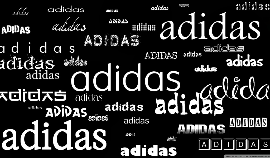 Надпись Адидас на разных языках