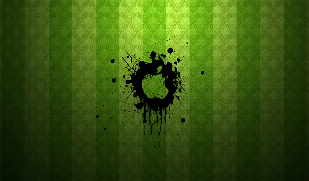Apple зеленое искуство