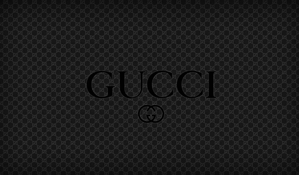 Черный логотип Gucci