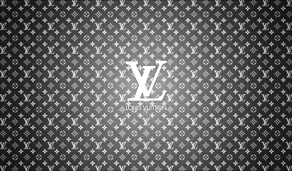 Черный логотип Louis Vuitton