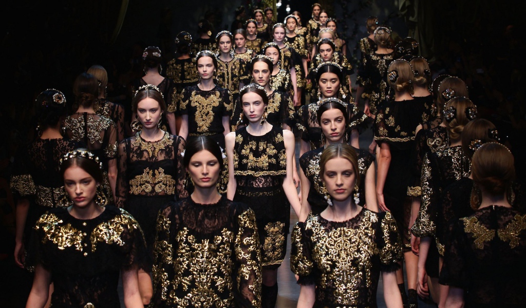Показ мод от Dolce & Gabbana