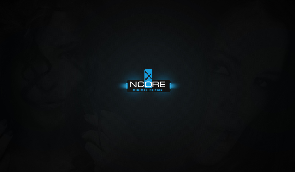 Девушка на темном фоне