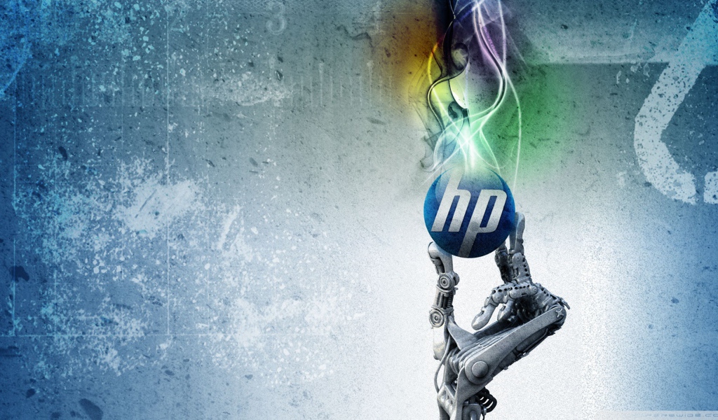 HP в руках робота