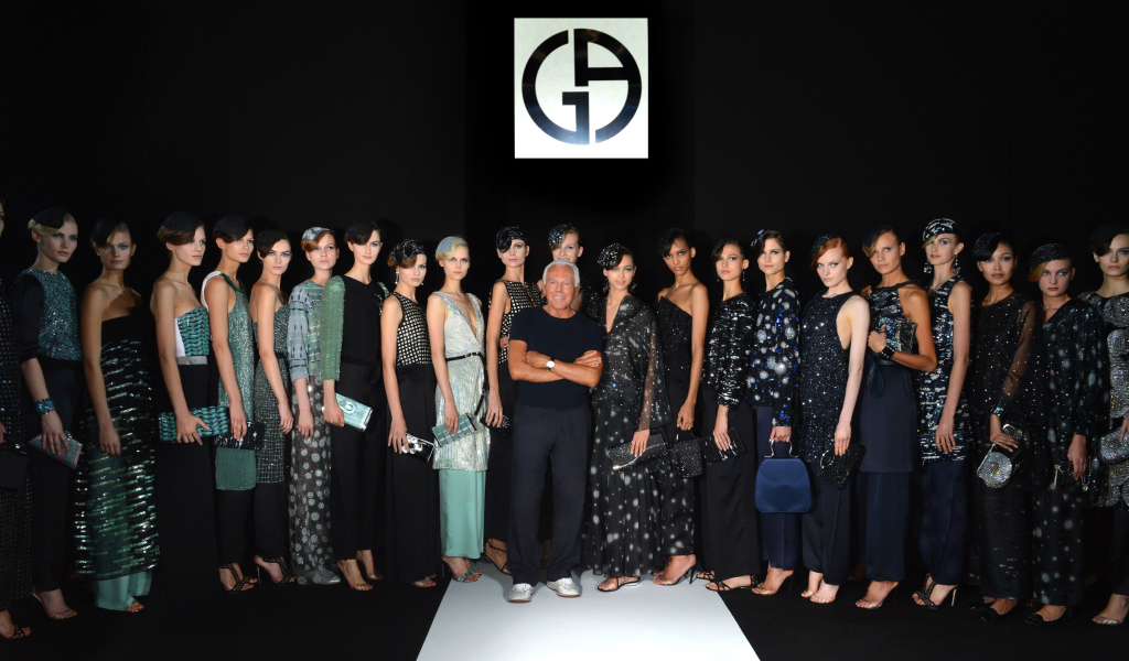 Модели бренда Giorgio Armani