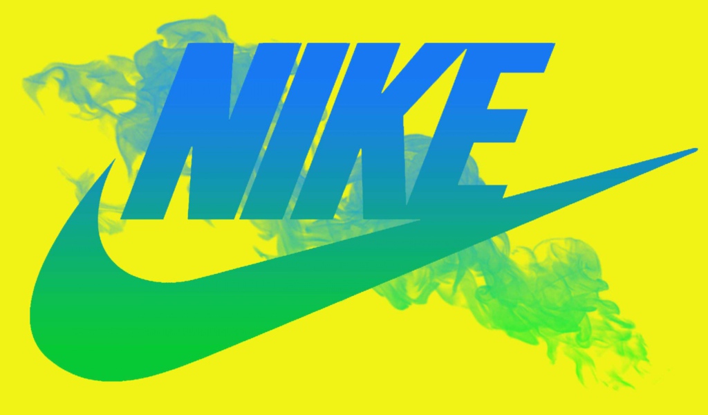 Неоновый символ Найк