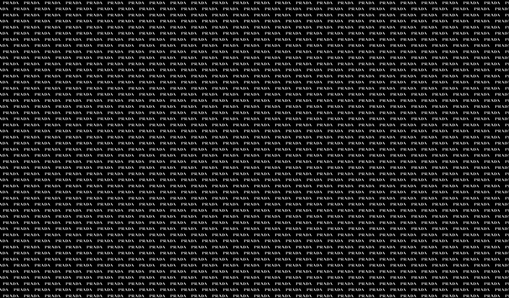 Текстура из названия бренда Prada