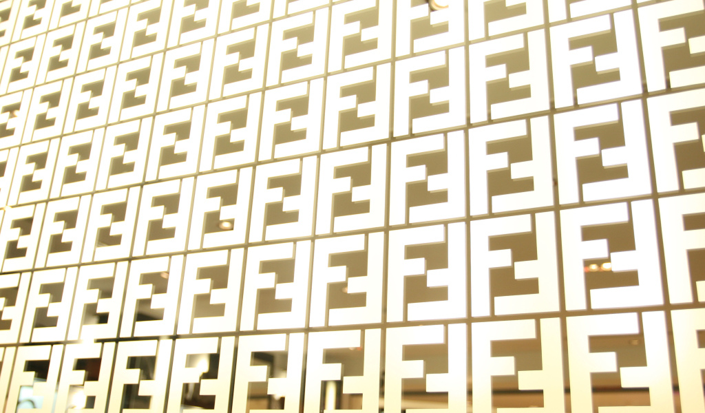 Текстура из логотипа Fendi