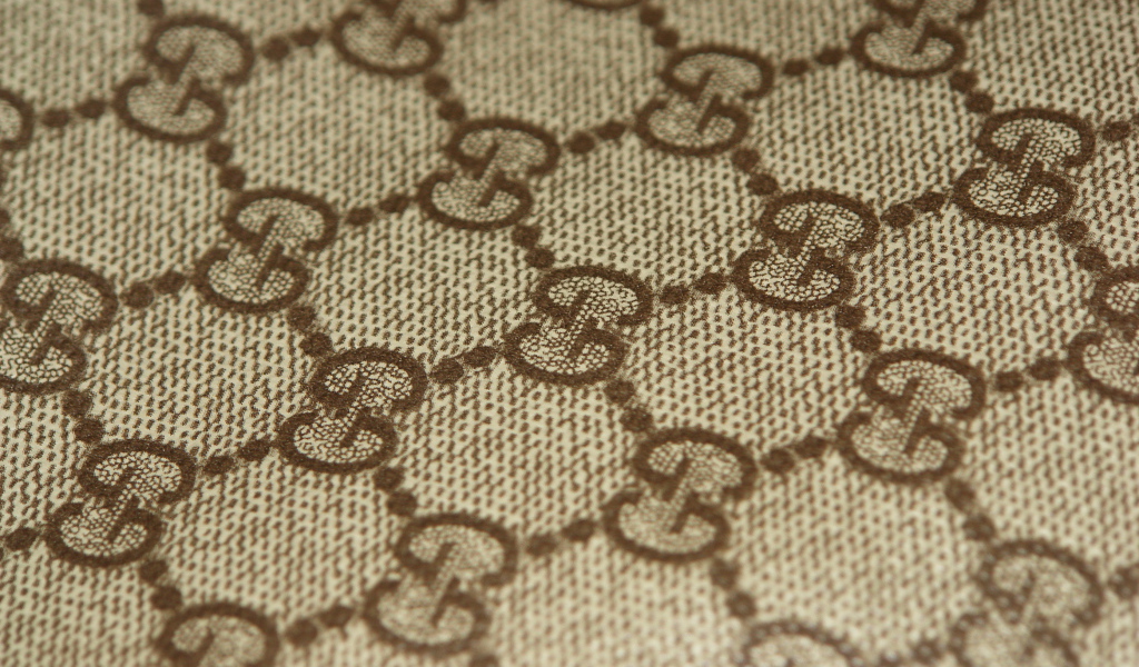 Текстура бренда Gucci
