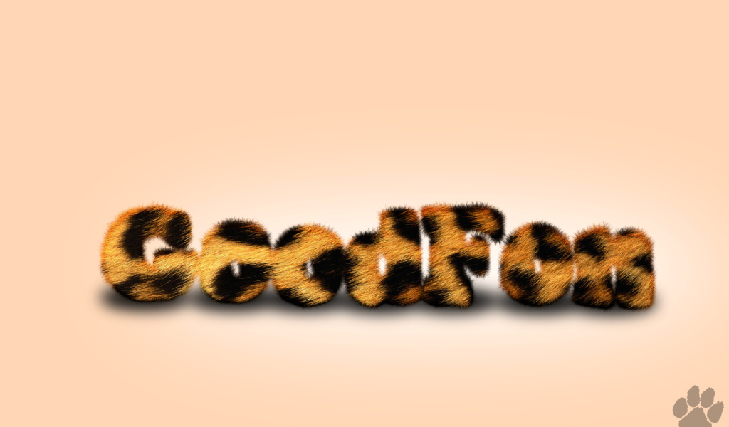 Мех леопарда