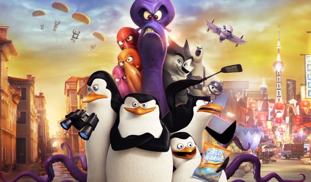 Все пингвины Мадагаскара