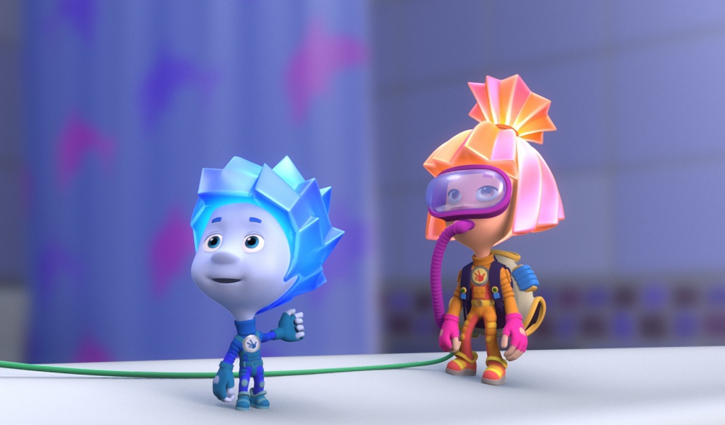 Фиксики в акваланге