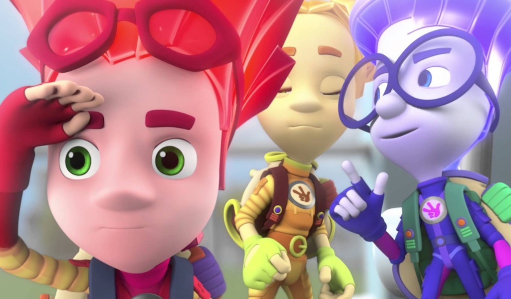 Фиксики смотрят вперед