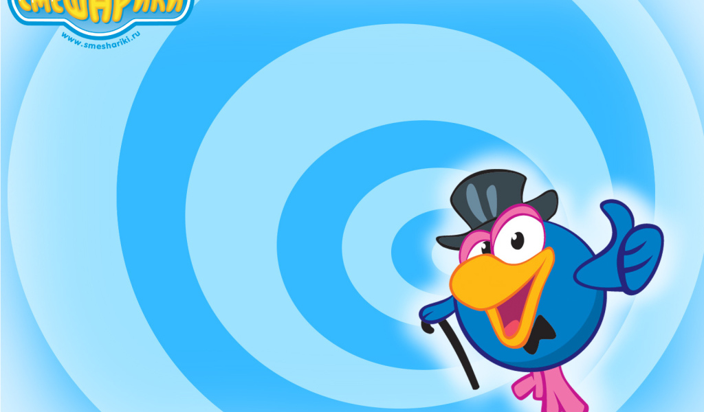 Кар-Карыч в шляпе в мультфильме Смешарики