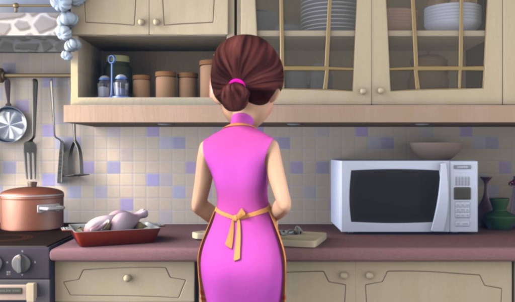 Мама из мультфильма Фиксики