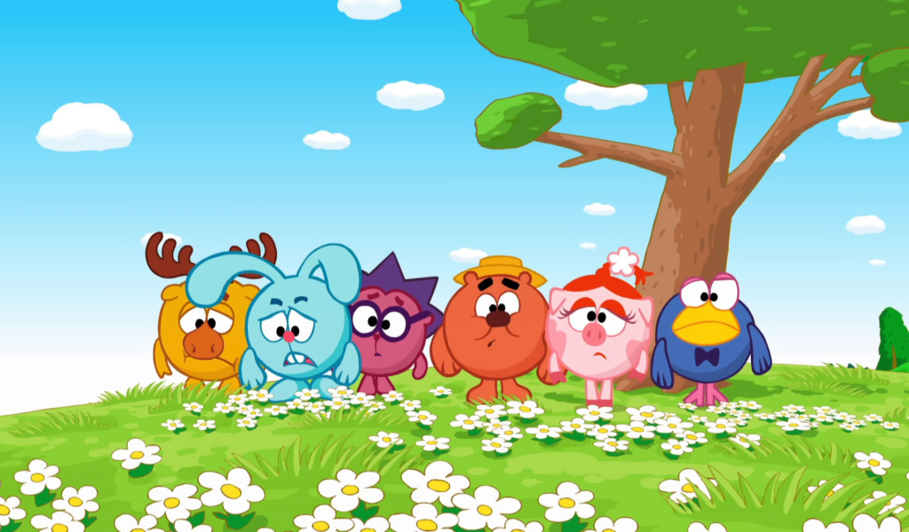 Грусть и печаль в мультфильме Смешарики