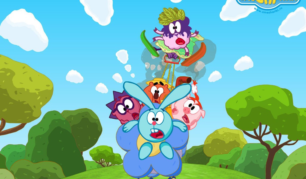 Кадр из мультфильма Смешарики