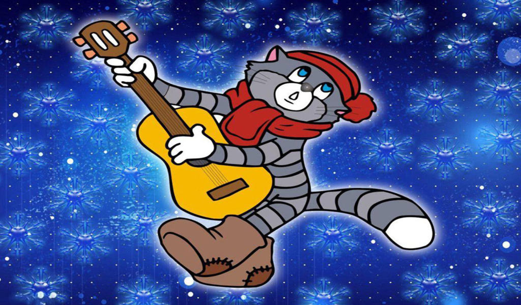 Зима в Простоквашино