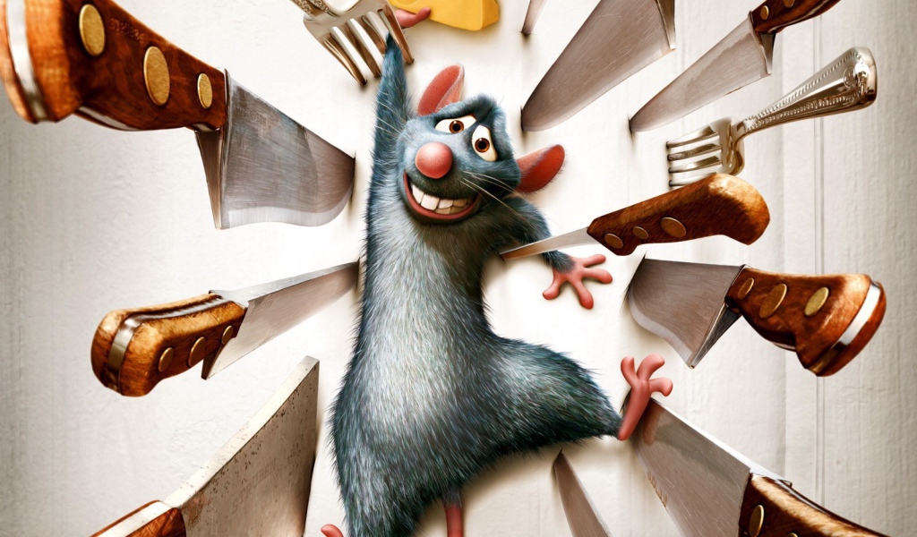 Крыса с сыром