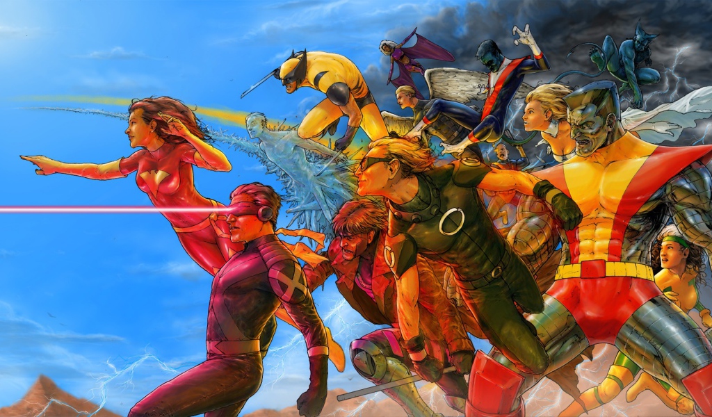 Супер герои идут к своей цели