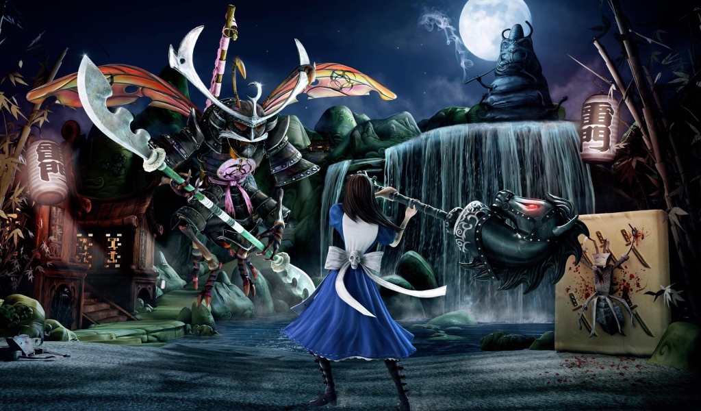 Алиса с конем