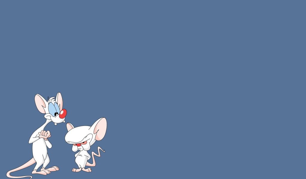 Пинки и Брайн из мультфильма