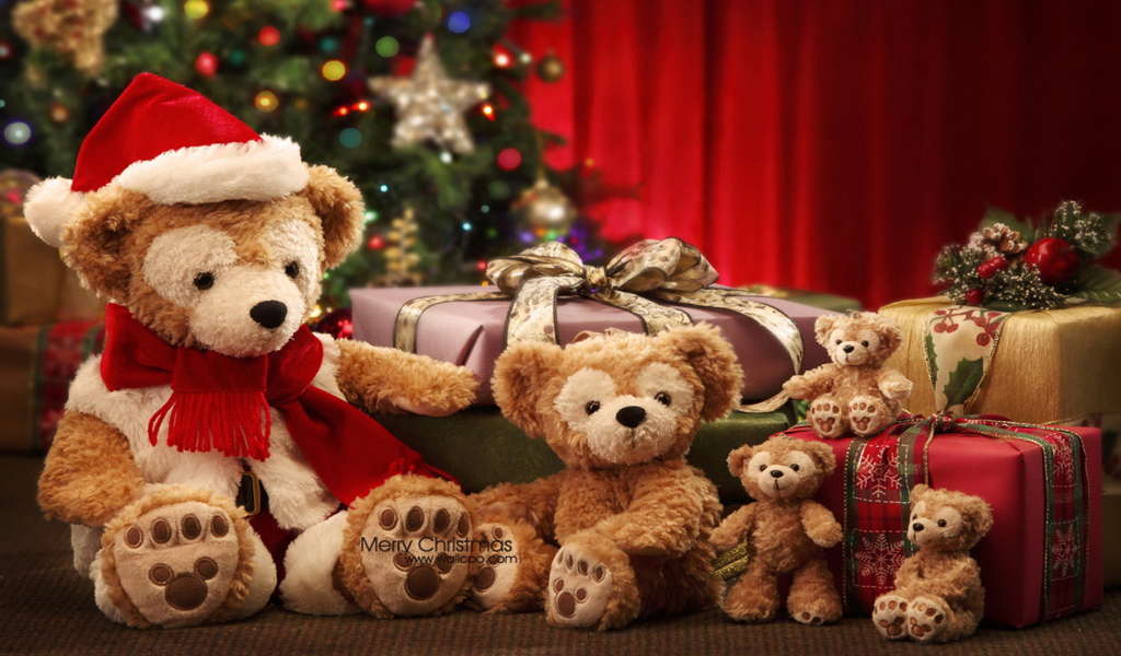 Медвежата на Рождество