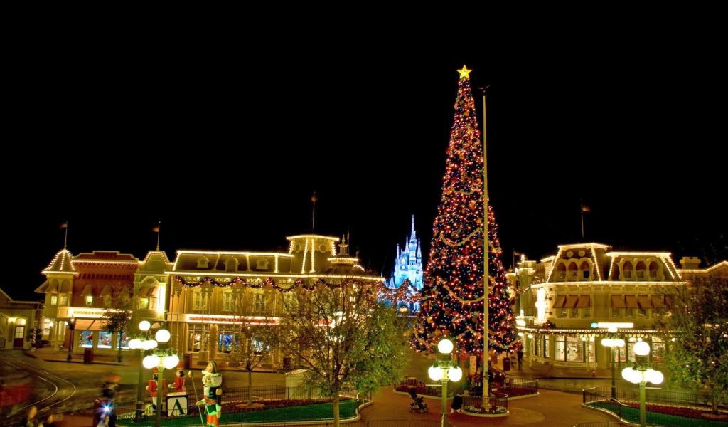 Рождество в Диснейленде