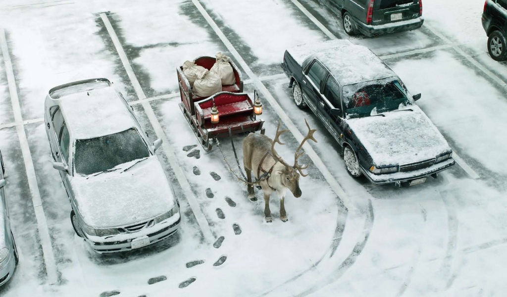 Рождественский транспорт