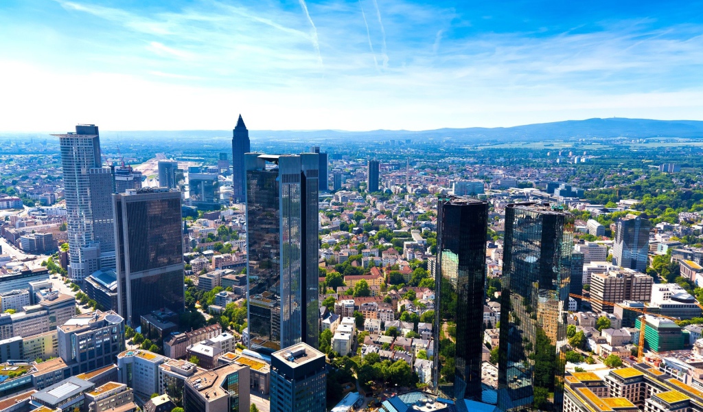 Город с небоскребами