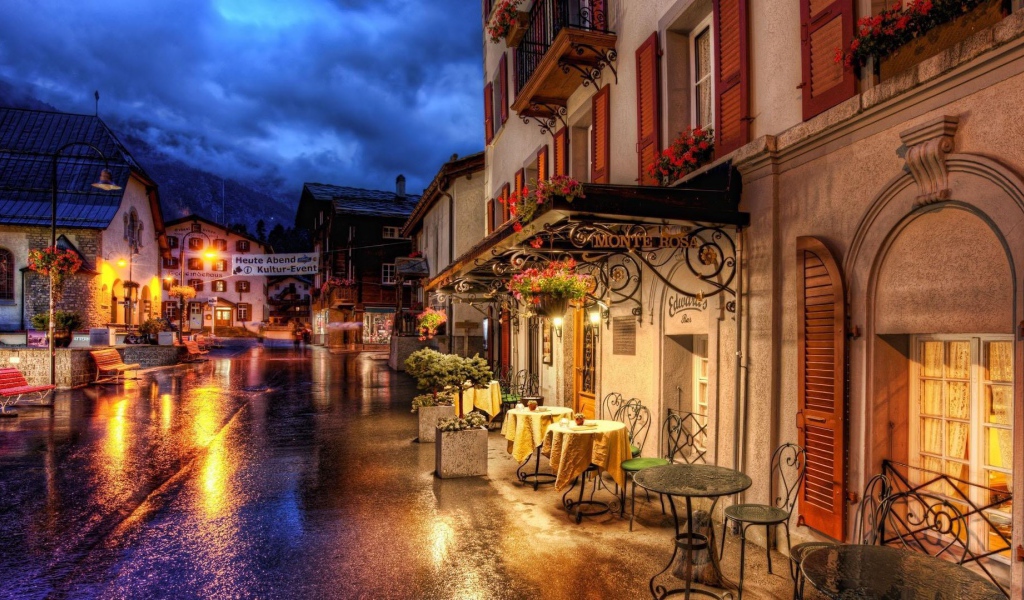 Улица после дождя