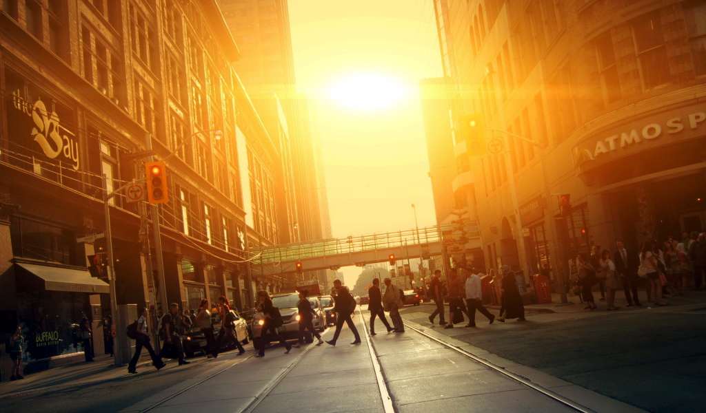 Улица города Торонто