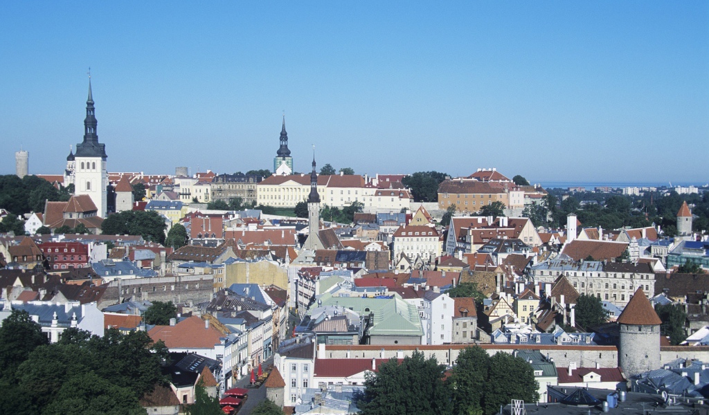 Город Таллин Эстония