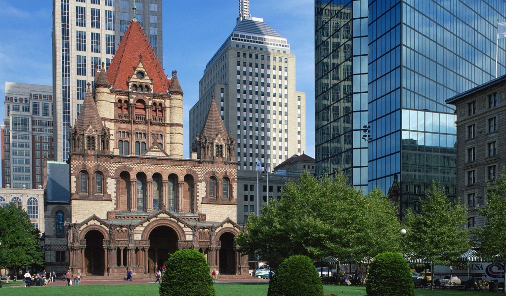 Город Бостон в США