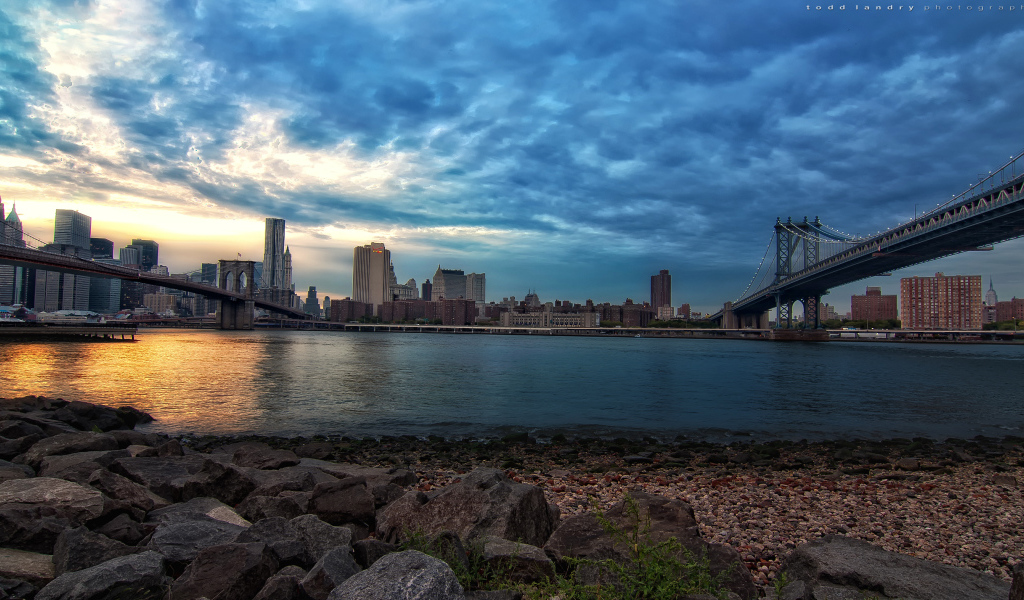 Два моста в НьюЙорке