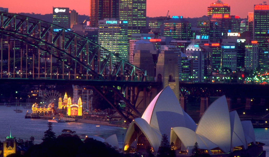 Ночной Сидней