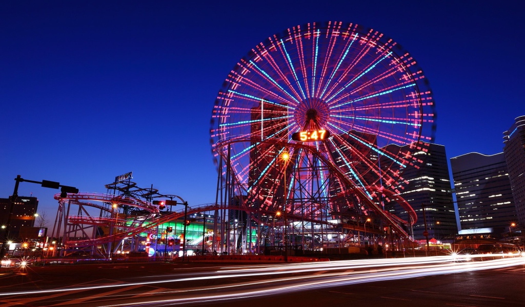 Колесо обозрения в Японии