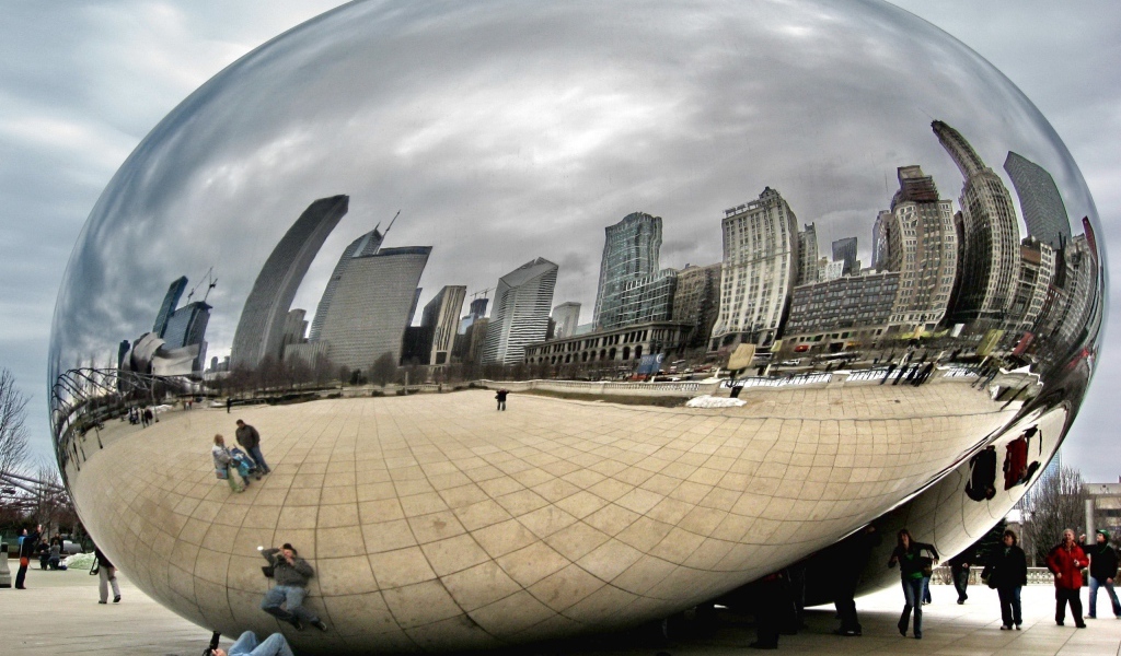 Зеркальный дом в Чикаго