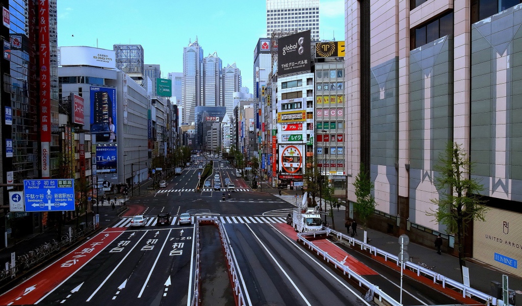 Улица города Токио