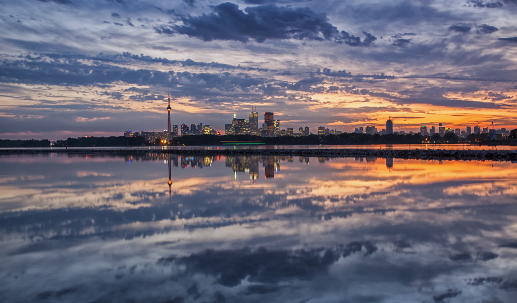 Торонто на закате