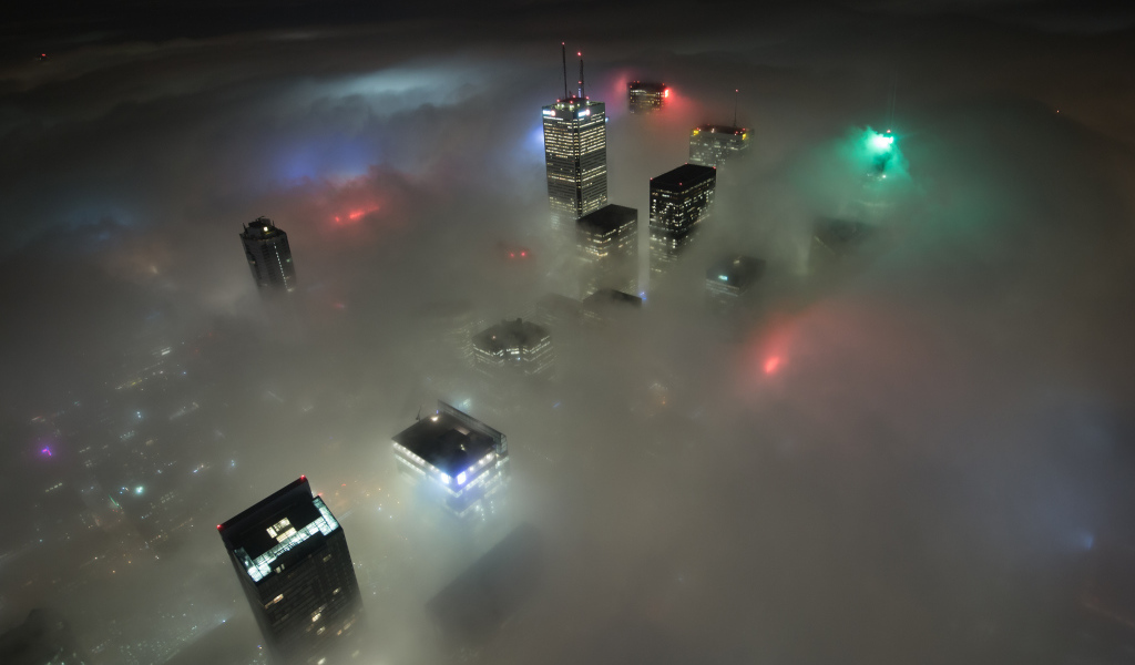 Торонто в тумане