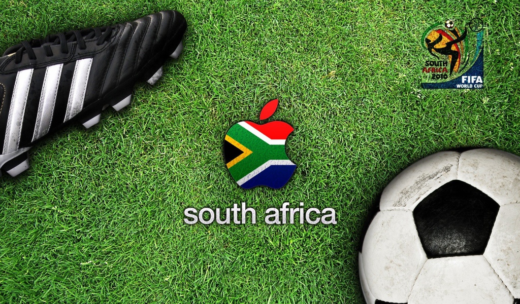 Apple в стиле футбола