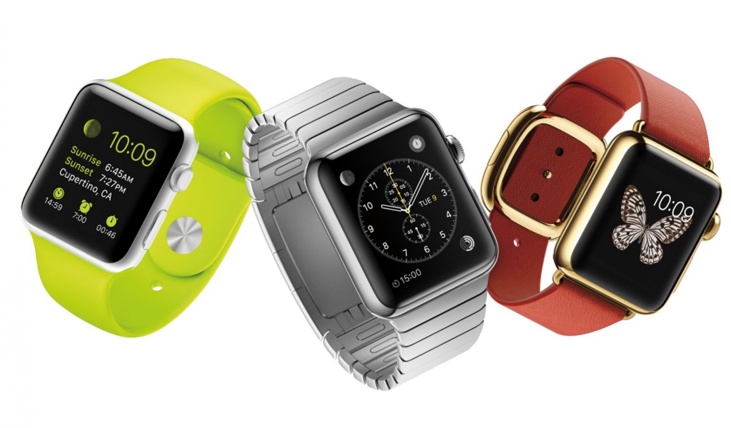 Модели умных часов Apple Watch