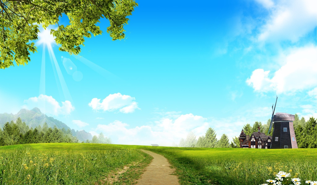 Прекрасная деревня