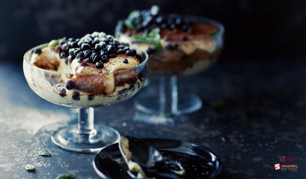 Черничный десерт