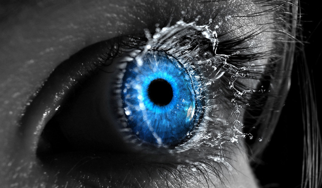 Синий глаз